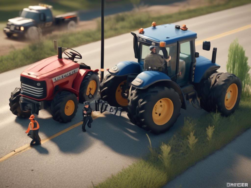 Georgia man arrested after stealing ?‍? tractor and leading police on a chase ??