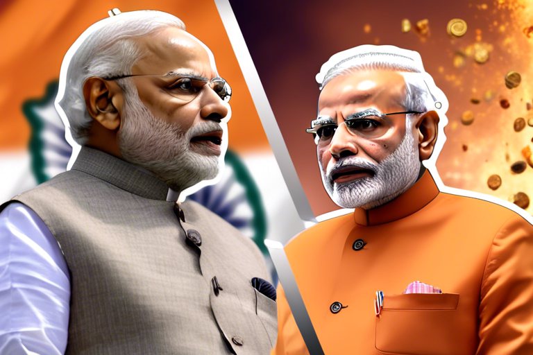 Crypto readers shocked by India market sell off as BJP Modi wins ????