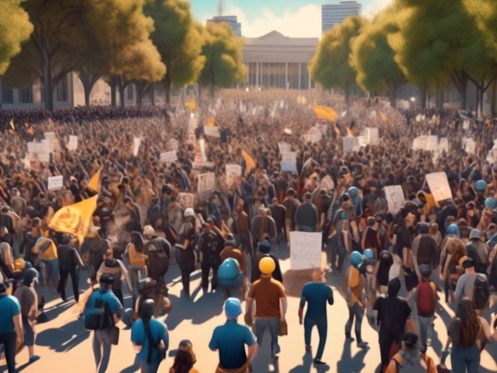 Protesters clash at UCLA campus: Top 5 Crypto Insights ?