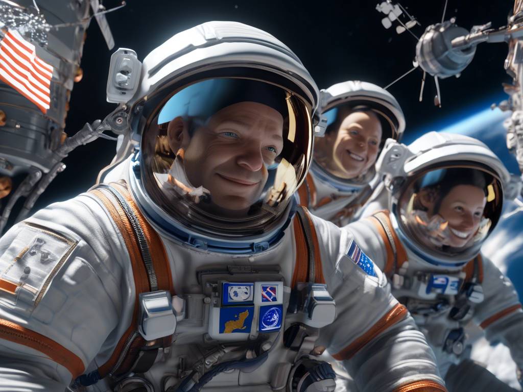 Exciting return of space crew from ISS ?? Welcome back!