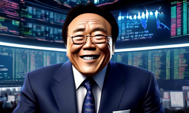 The 'great news' from the crashing stock market is shared by Robert Kiyosaki. ?