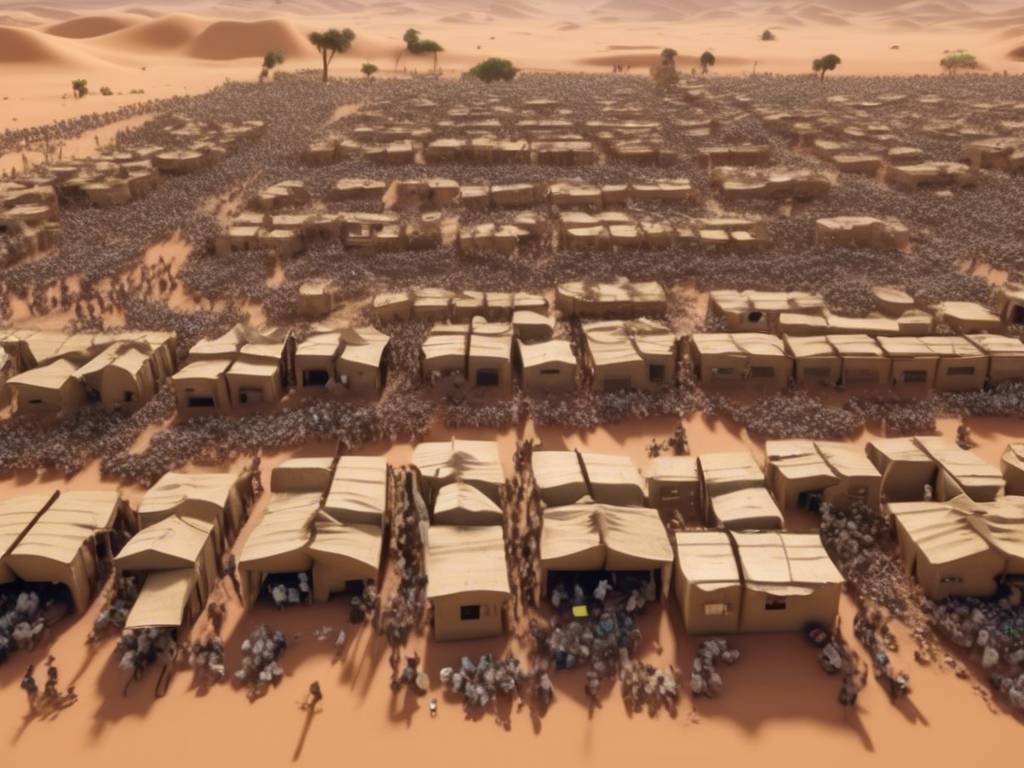 Sudan's conflict leaves millions hungry ?