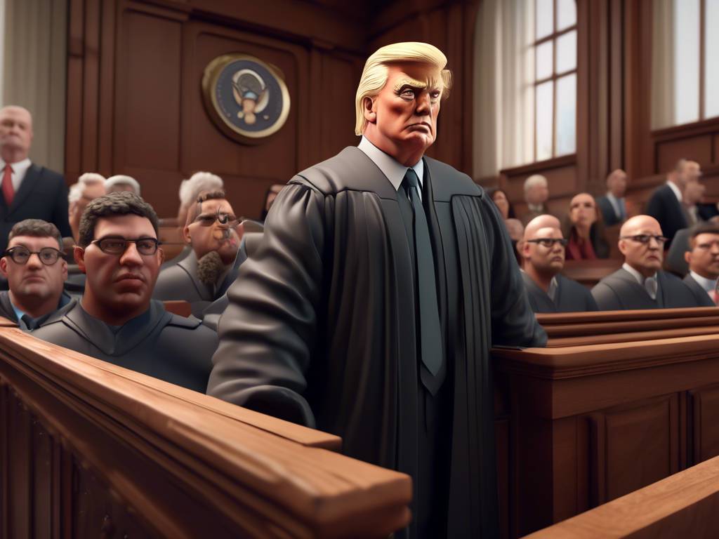 Judge clears court, witness criticized in chaotic Trump trial! ?