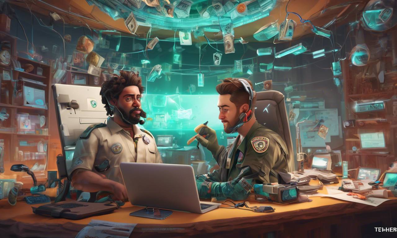 Tech Support Scam: U.S. Seizes $1.4M in Tether! ??