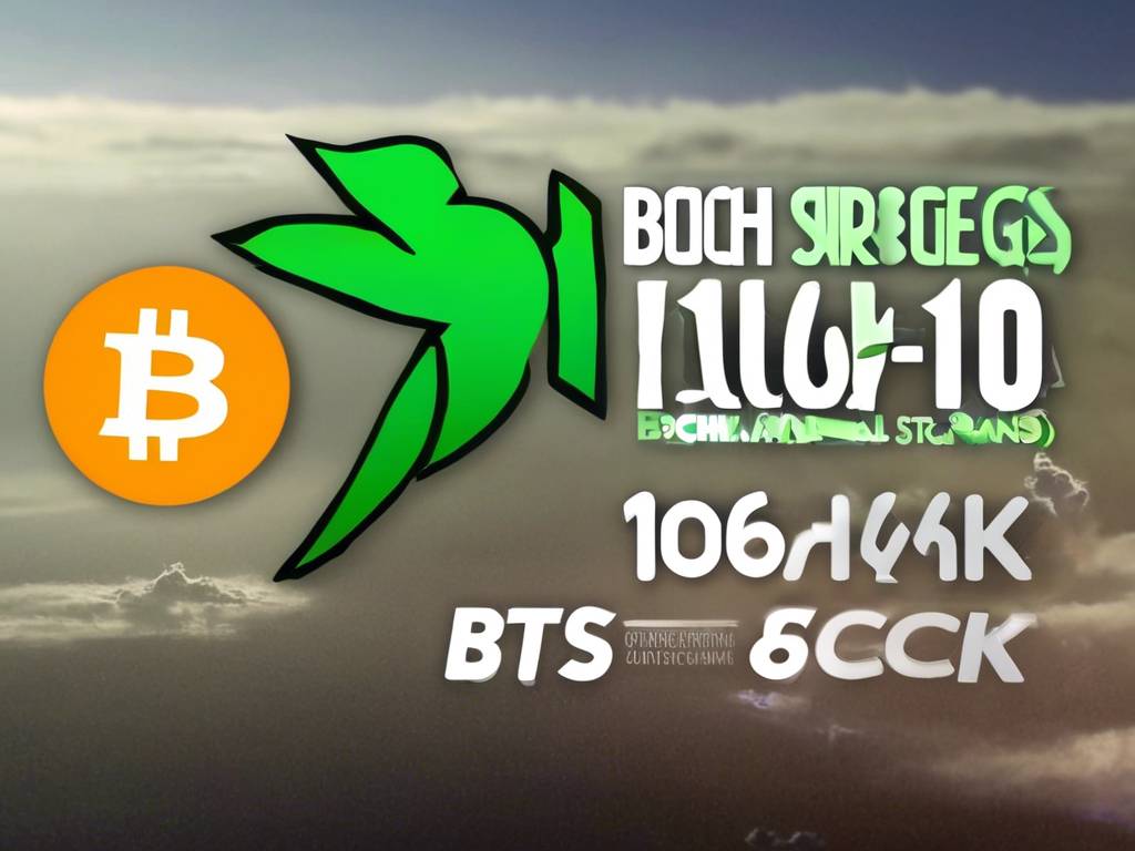 BCH Surges 10% Post Halving, BTC Stalls at $66K ?