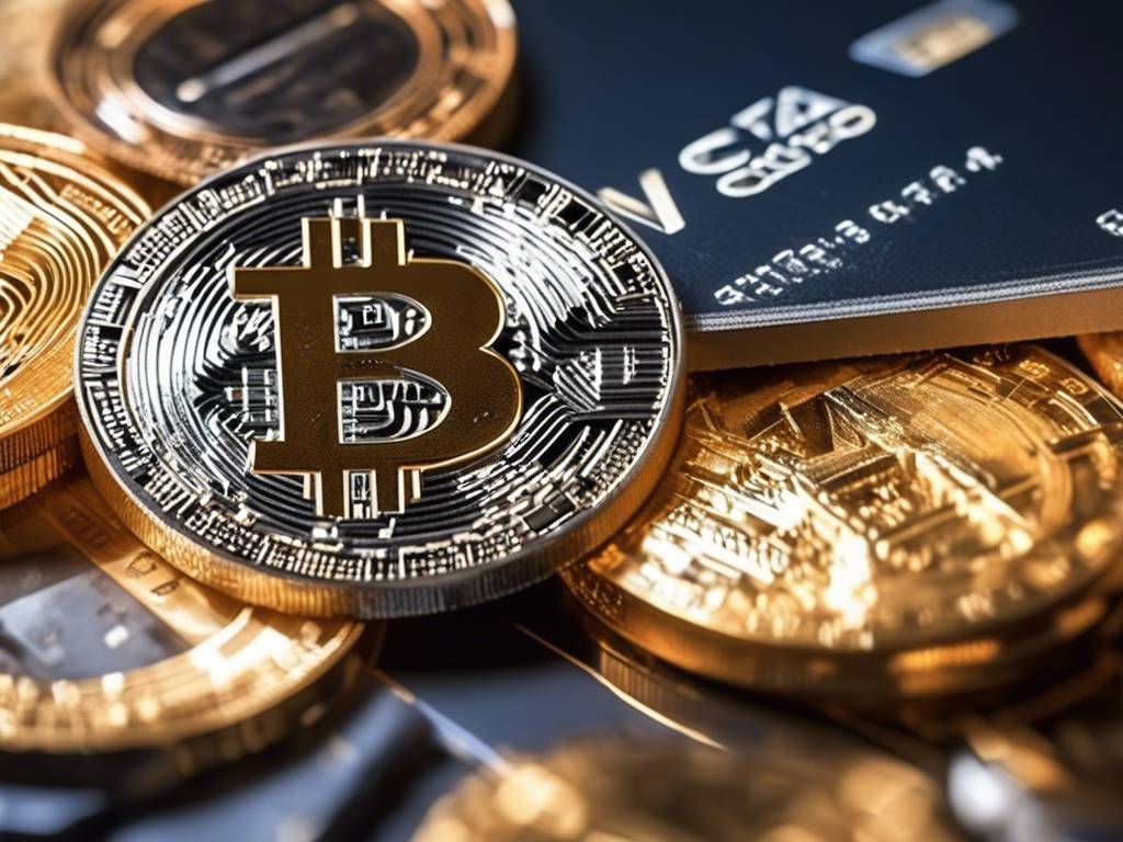 Crypto giants outpace Visa in transactions! ??