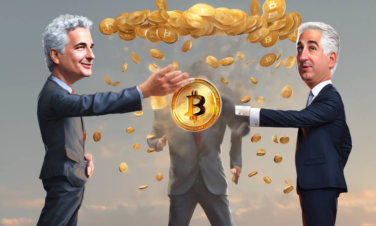 Peter Schiff Persuades Bill Ackman to Rethink Bitcoin Venture ??