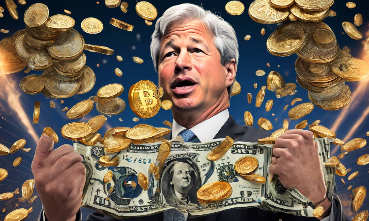 Jamie Dimon Urges U.S. Central Bank to Delay Rate Cuts, Defends Bitcoin Rights! ?