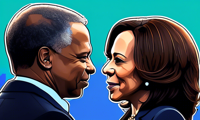 Bitcoin Conference CEO in talks with Kamala Harris for speaking engagement in passive voice. ?