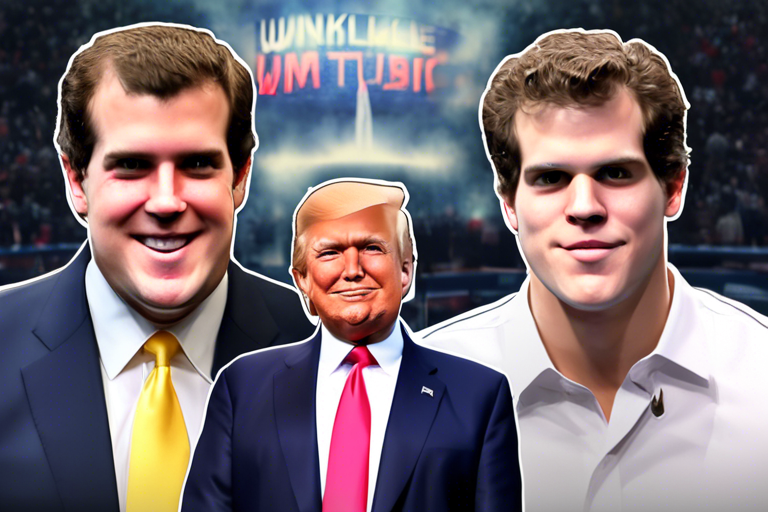 Winklevoss Twins donate $2M in BTC to Trump! ??