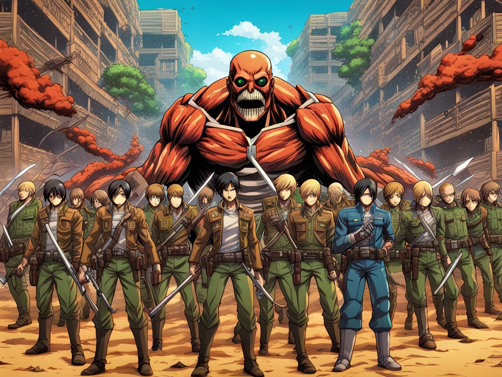 Epic Attack on Titan: Invasion Unveiled in The Sandbox ??
