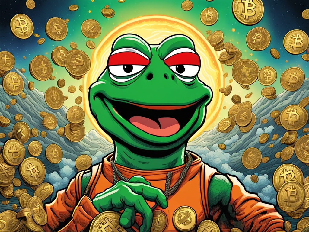 Remarkable 131% Surge Seen in PEPE Meme Coin Gains ??