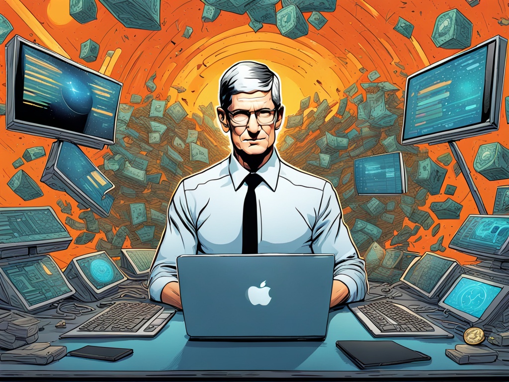 Daring Crypto Investment by Tim Cook Revealed Amid Caution ??