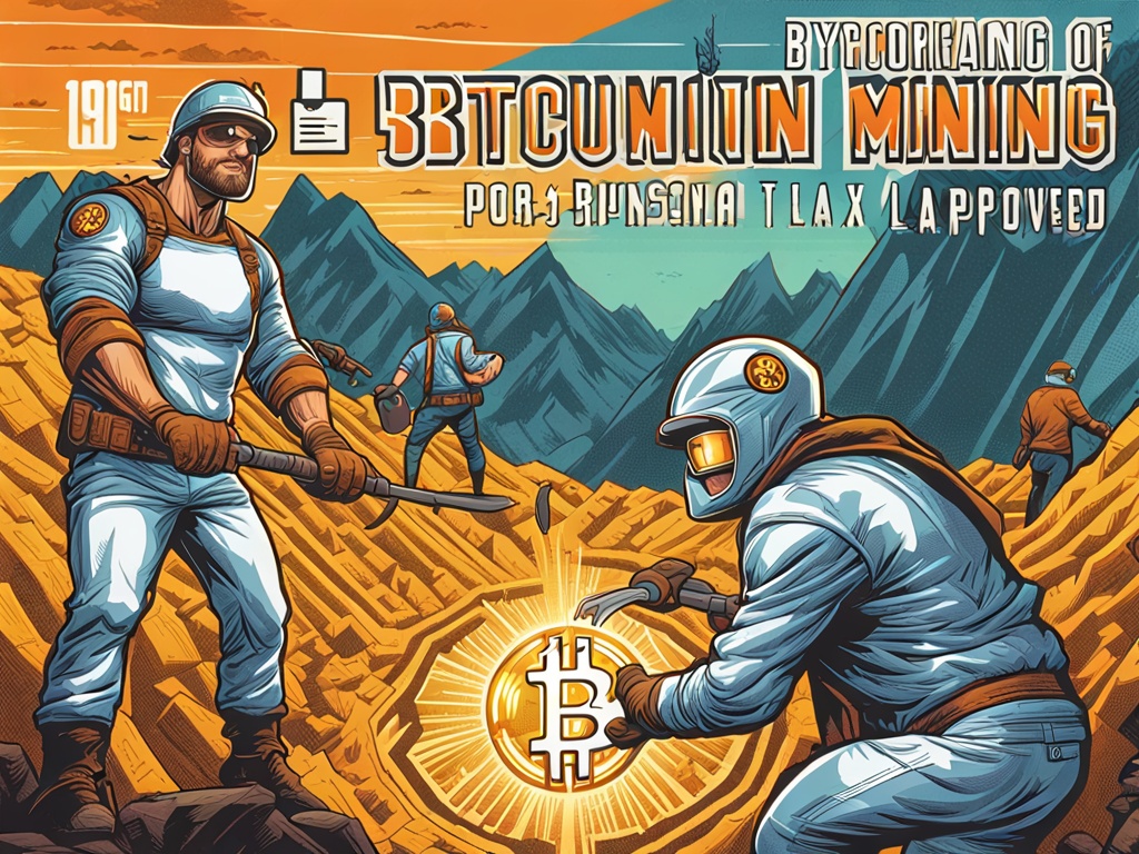 Groundbreaking 25% Tax Law for Bitcoin Mining Approved in Russia ??