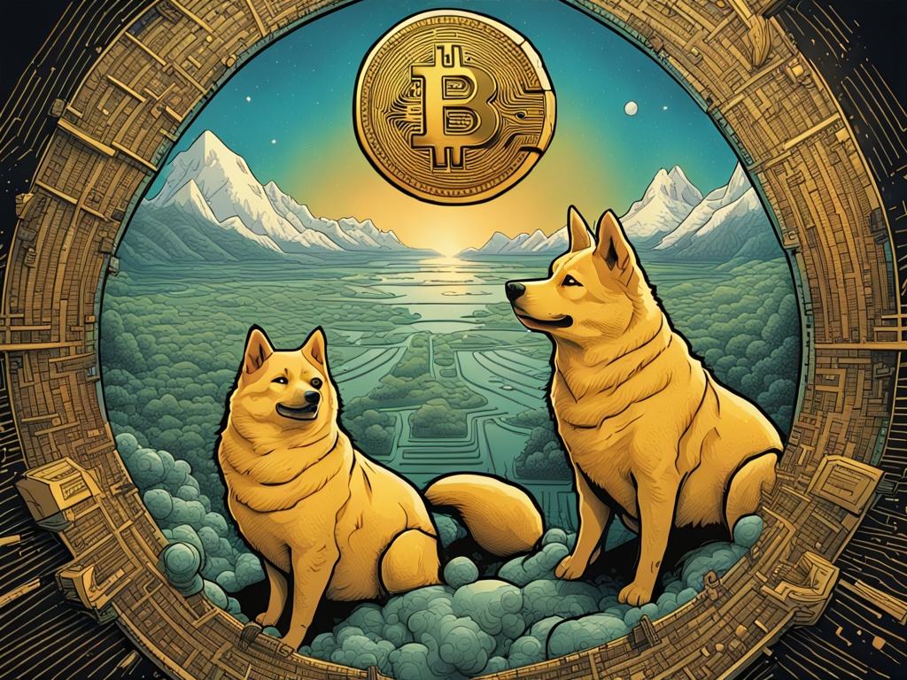 Astounding Dogecoin Fibonacci Spiral Predicted to Reach $4.2 ??