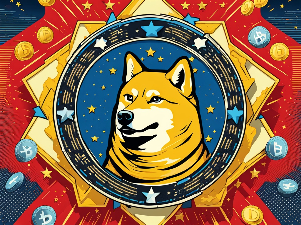 Powerful High Tight Flag Pattern for Dogecoin Identified ??