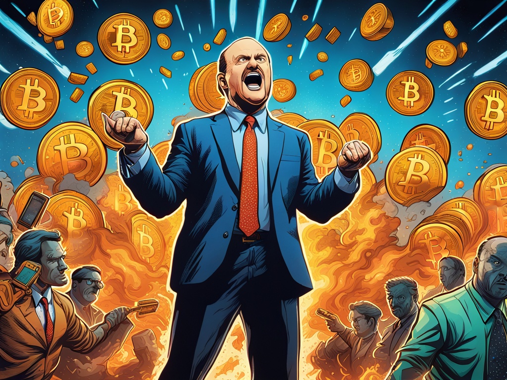 Explosive Bitcoin Calls Made by Jim Cramer Captured in Media ??