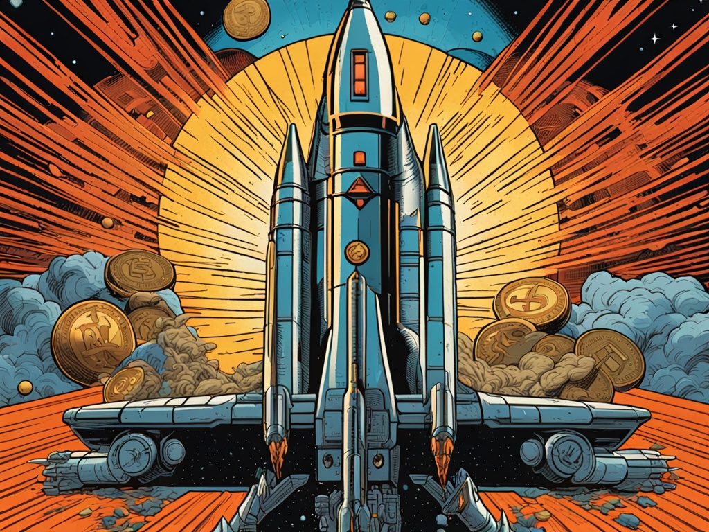 Landwolf Rockets Following Fibonacci Retracement Pattern