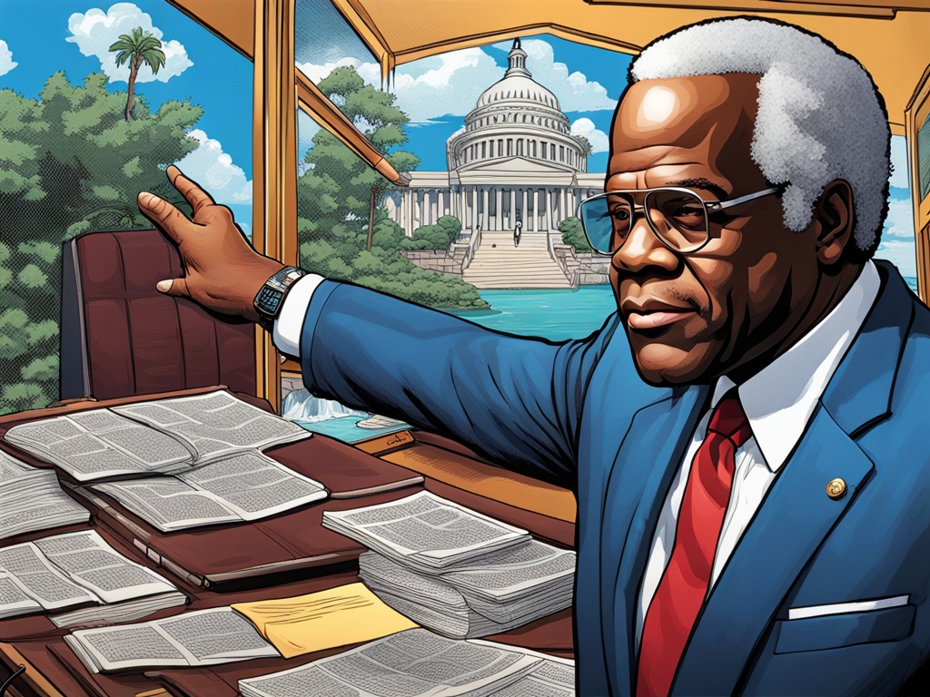 Shocking Findings on Clarence Thomas's Luxury Travel Revealed ?✈️