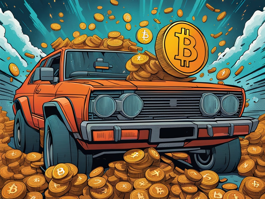 Stunning 10% Bitcoin Crash Captured Amid Price Fluctuations ?⚡
