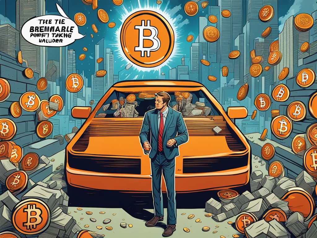 Remarkable Profit-Taking Activity by 90-Day Bitcoin Holders Revealed ??