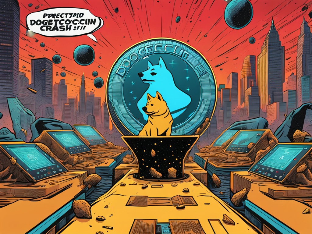 Powerful Dogecoin Price Crash Predicted With Cup and Handle ??