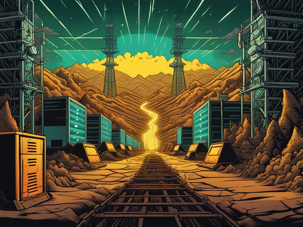 Shocking Discovery: Illegal Mining Farm Found on Power Grid Land ?⚡