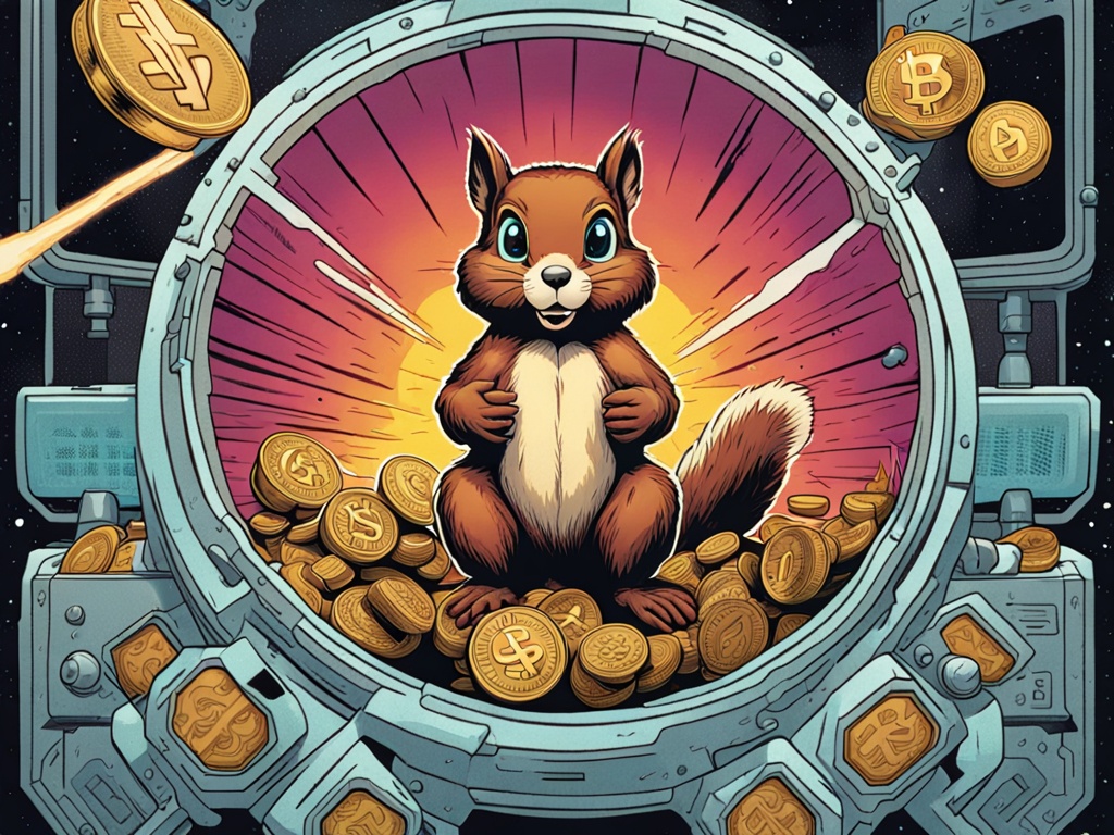 Shocking 71% Drop of Peanut the Squirrel's Memecoin Noted ??