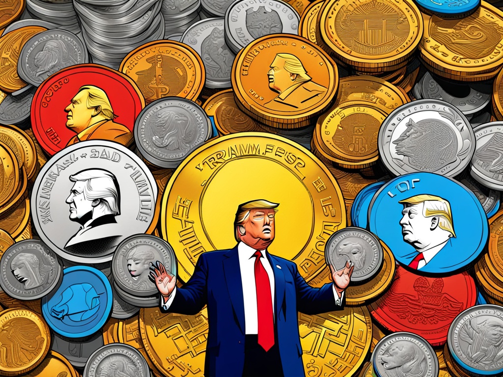 Dramatic Market Drops of 2 Trump Family Meme Coins Revealed ??