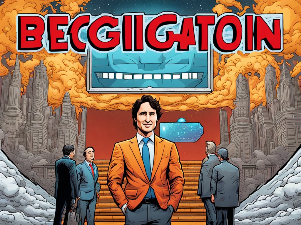 Stunning Resignation of Trudeau Prompts Shift Towards Bitcoin ??
