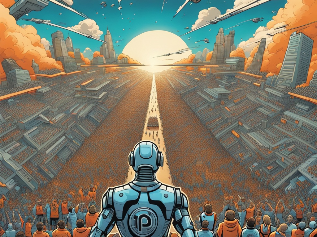 Incredible Half-Marathon Race Between 12,000 Humans and Robots ?‍♂️?