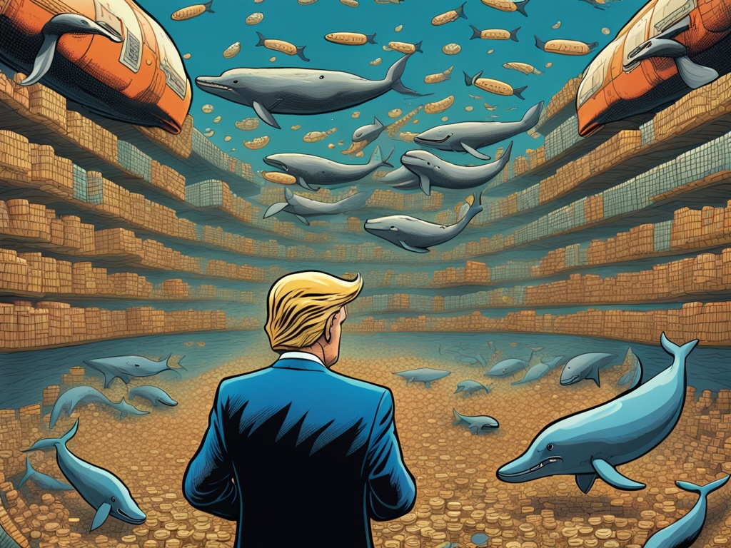 Stunning Data Uncovered: 40 Whales Hold 94% of TRUMP Tokens ??