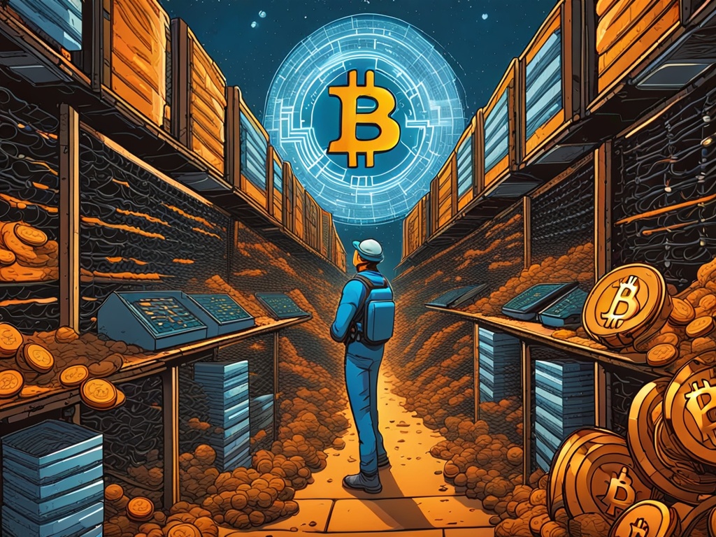 Astounding 2023 Bitcoin Mining Hashrate Nears Record High ??