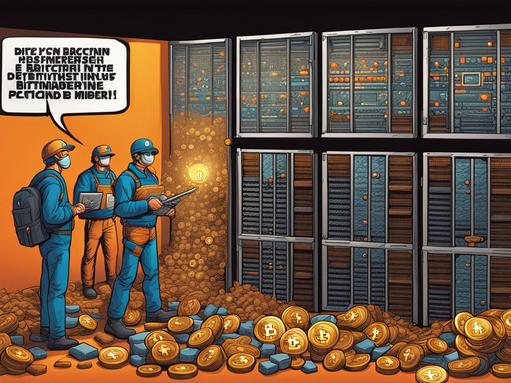 Staggering 75% Decline in Bitcoin Miners' Volume Observed ??