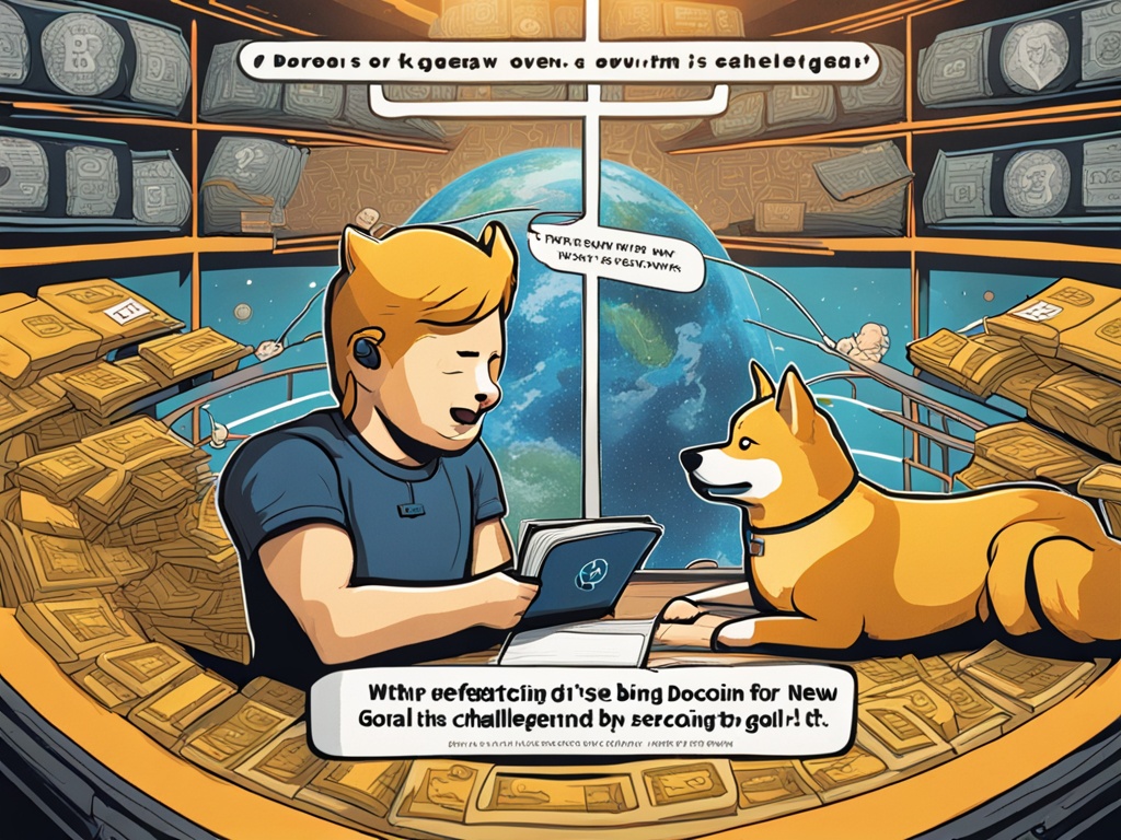 How is Dogecoin's $1 Goal Being Challenged by New Crypto? ??