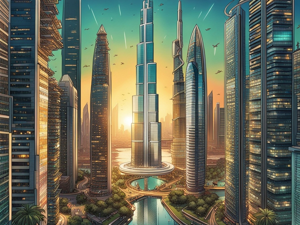 Powerful 17-Story Crypto Tower Announced for Dubai's Future ??️