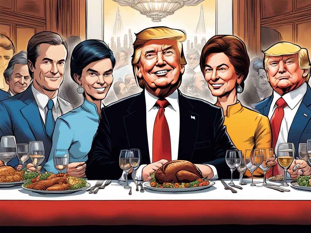 Powerful Dinner with Trump Spotted by Ripple Executives ??