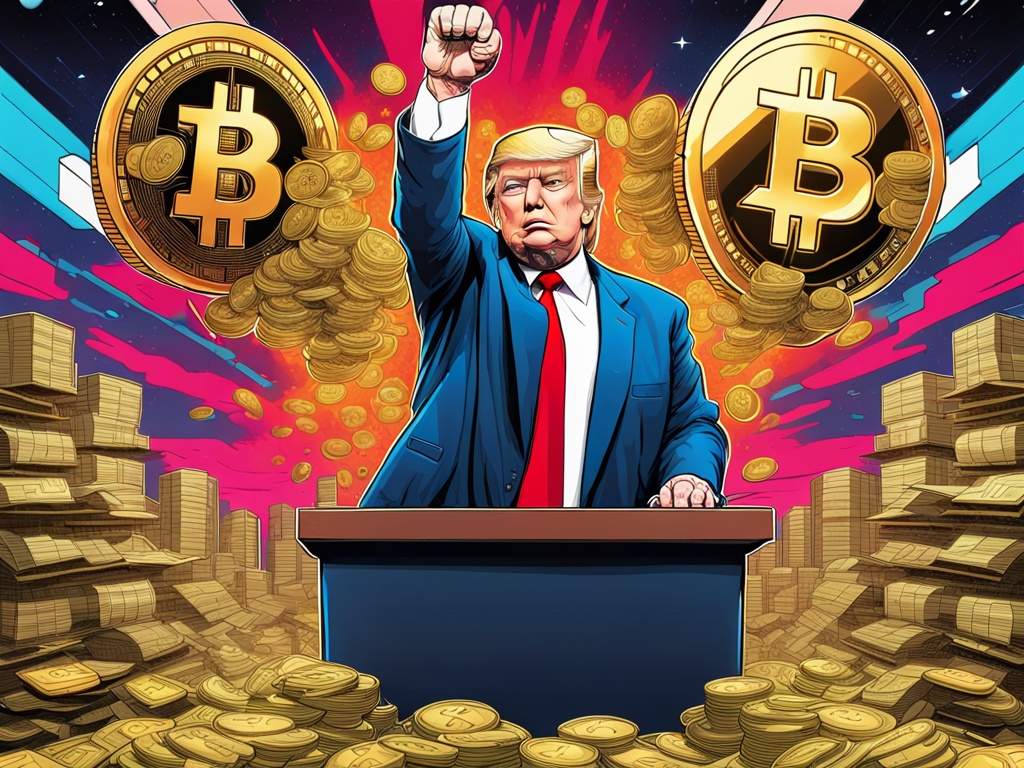 Massive Crypto Market Losses Caused by Trump's Speech ??