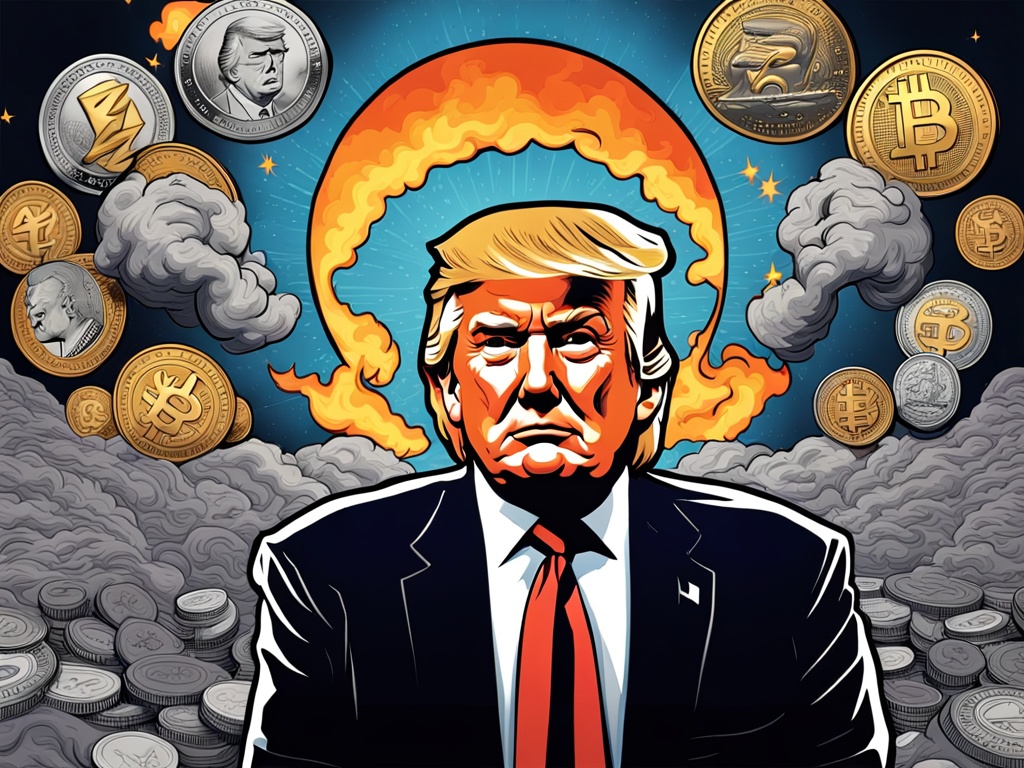 Explosive 648% Growth of Trump Meme Coin Noted in Searches ??