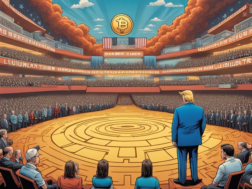 Surprising $100 Million Liquidation Caused by Trump's Speech ??