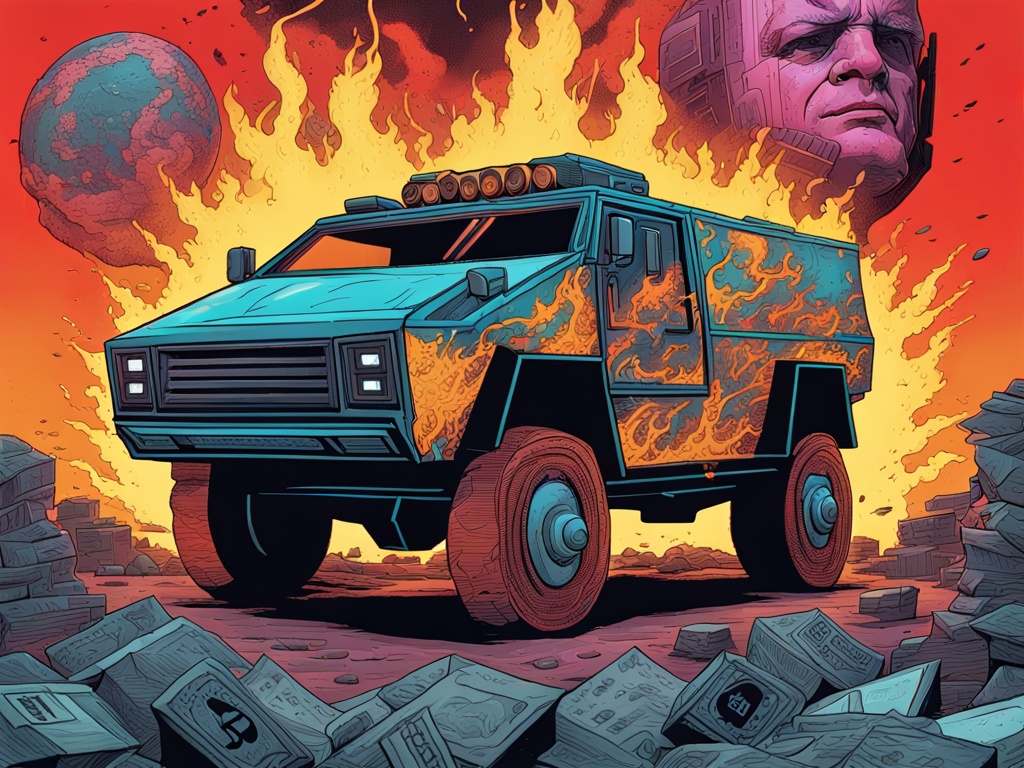 Shocking Cybertruck Explosion Linked to Possible Terrorism Act ??
