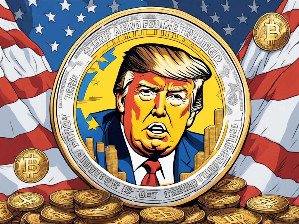 Staggering TRUMP Meme Coin Surged to $73 Before Retreating ??