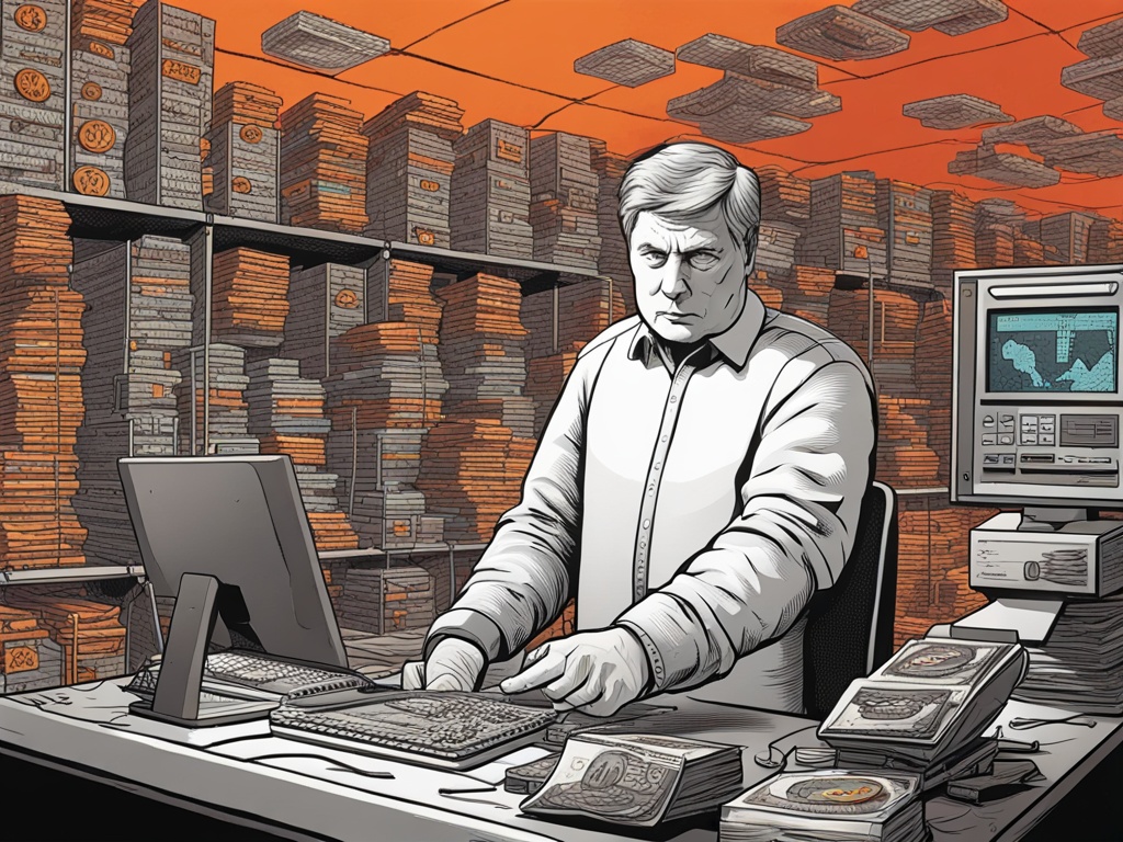 Massive Bitcoin Sale of 1,032 BTC by Russia Being Prepared ??
