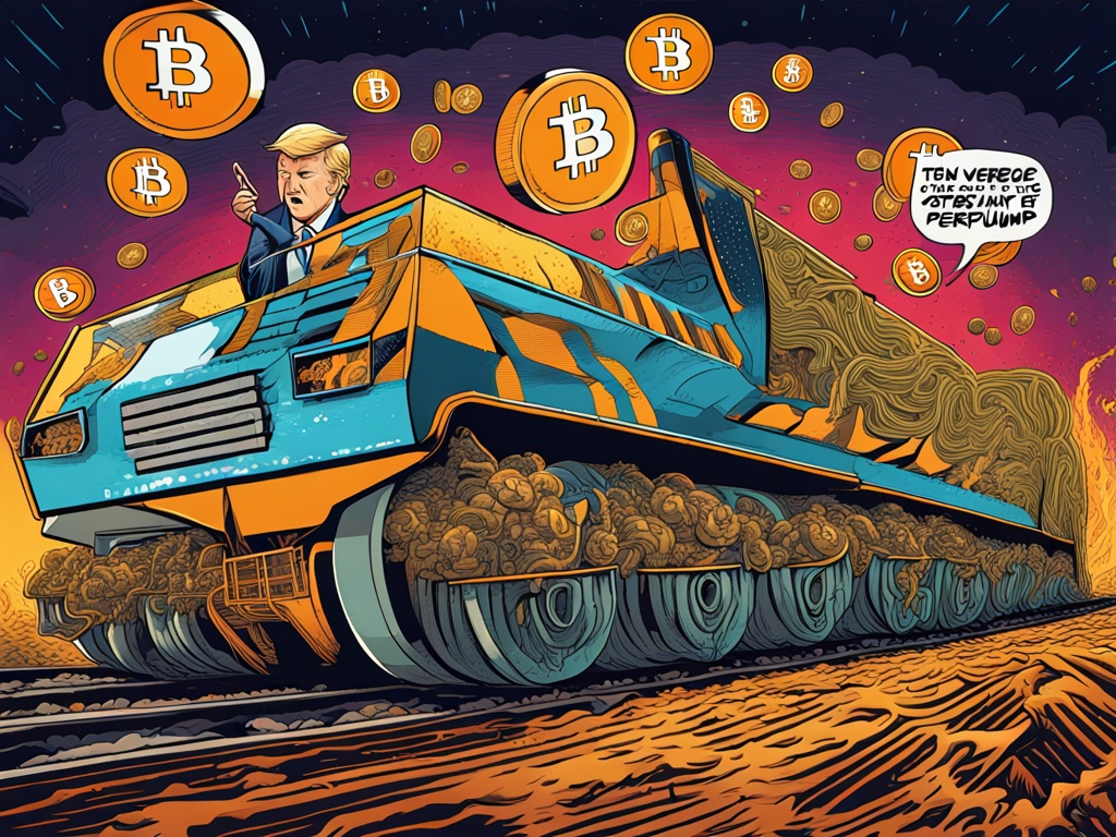 Staggering Bitcoin Rally Potentially Derailed by Trump Support ??
