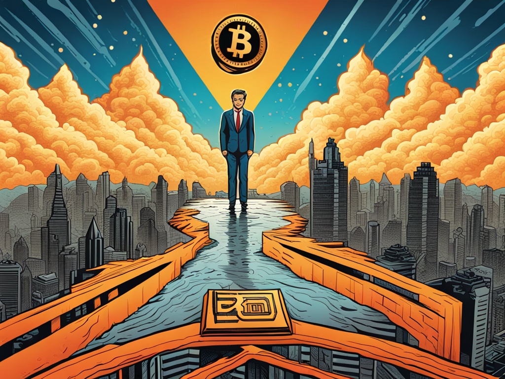 Powerful Bitcoin Drop of 5% Triggered by Tech Stock Plunge ??