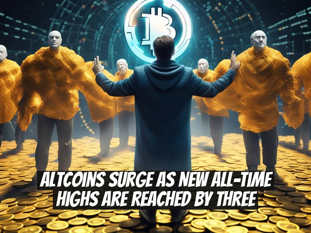 Altcoins Surge as New All-Time Highs Are Reached by Three