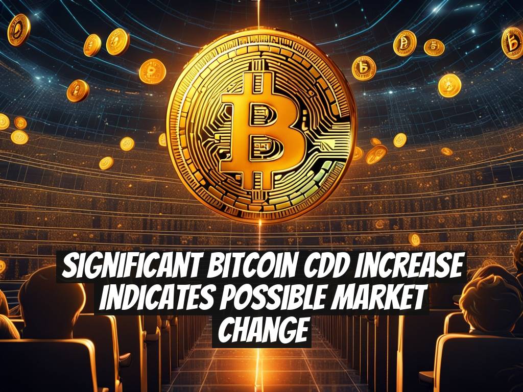 Significant Bitcoin CDD Increase Indicates Possible Market Change