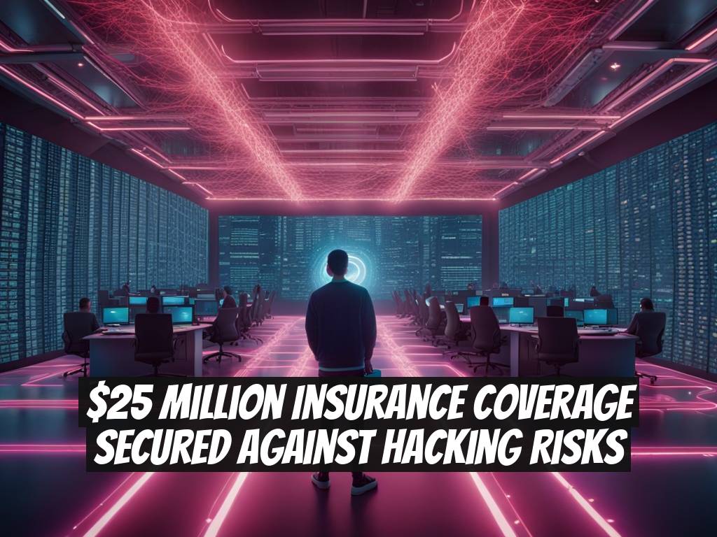 $25 Million Insurance Coverage Secured Against Hacking Risks
