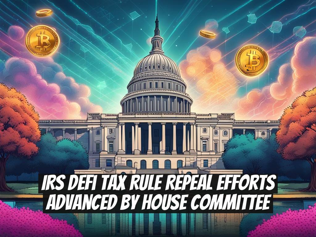 IRS DeFi Tax Rule Repeal Efforts Advanced by House Committee