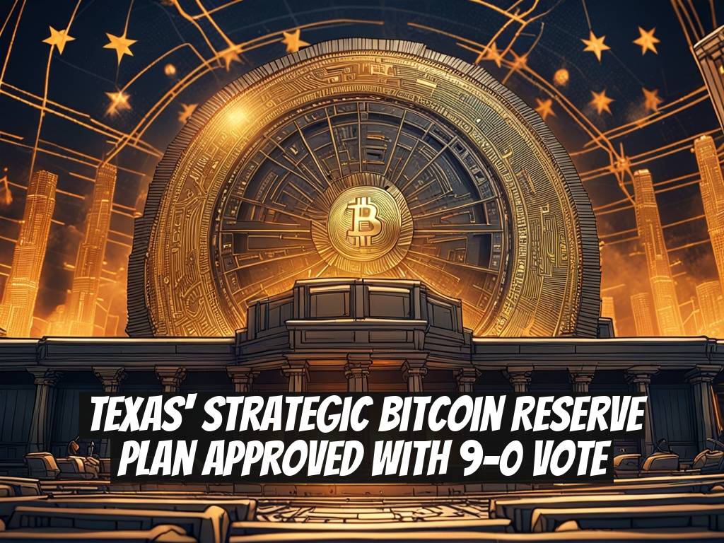 Texas' Strategic Bitcoin Reserve Plan Approved with 9-0 Vote